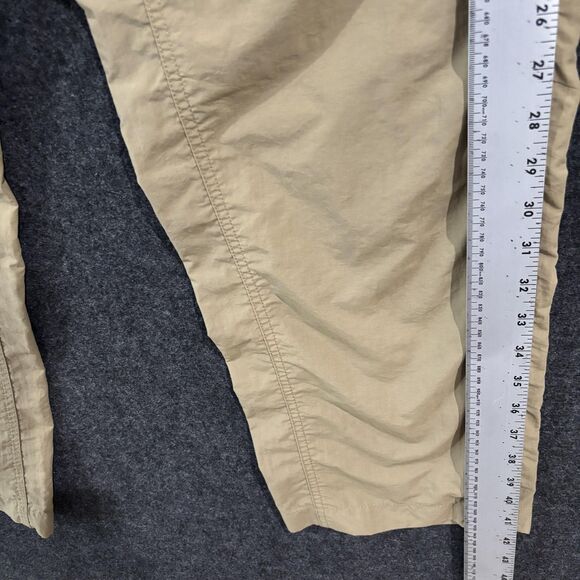 Magellan Outdoors Convertible Pants Men's XL Khaki Zip Off Cargo Fishing Hiking - Picture 5 of 12
